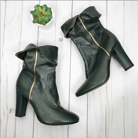 Anthropologie Shoes - Anthropologie | Aerin Cadwell Leather Heeled Boots